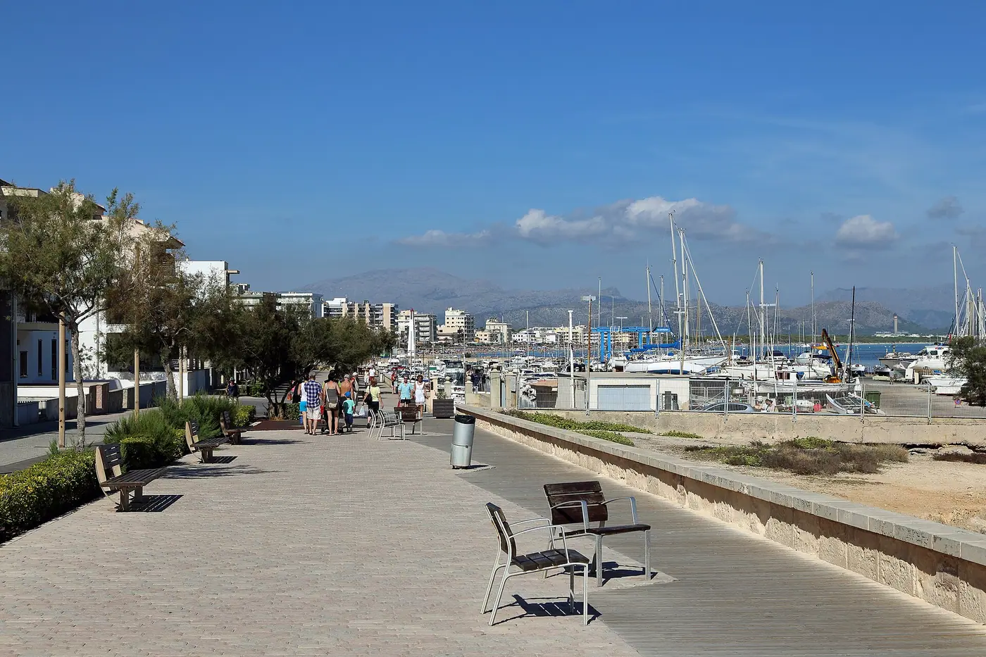Promenade du front de mer de Can Picafort
