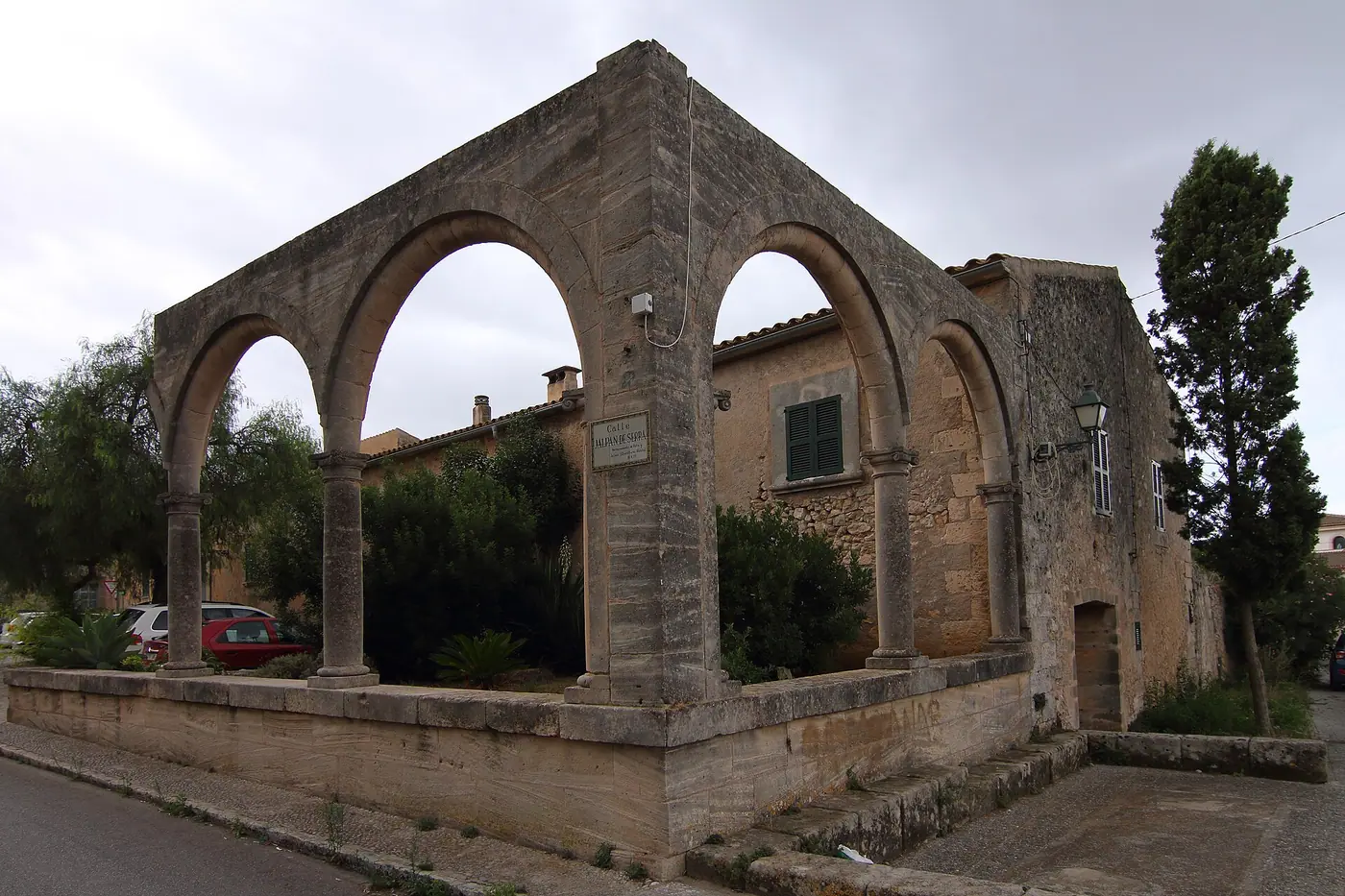 Arcades en pierre à Petra